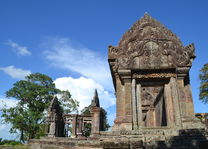 Preah Vihear-vooraanzicht tempel-Cambodja